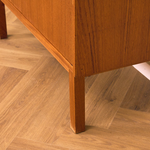 Swedish bookshelf in teak