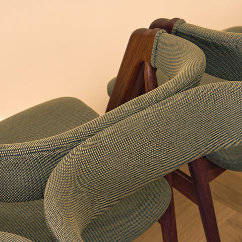 Danish set of 6 dining chairs 'model 205' by Thomas Harlev for Farstrup