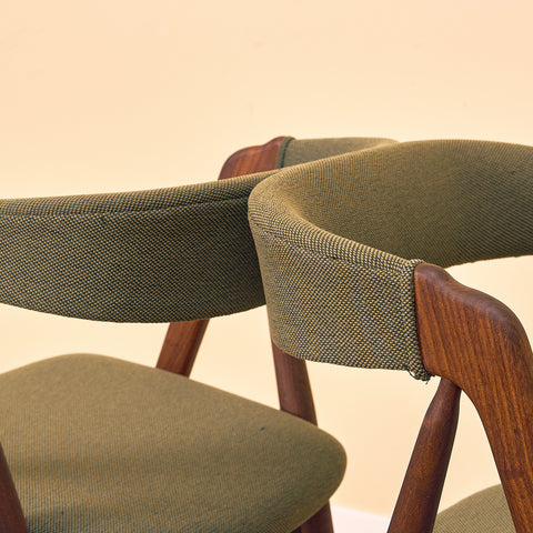 Danish set of 6 dining chairs 'model 205' by Thomas Harlev for Farstrup