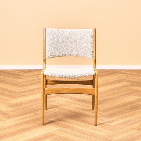Danish dining chairs in oak by Erik Buch for Anderstrup Møbelfabrik, model 89