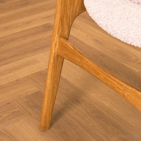 Danish dining chairs in oak by Erik Buch for Anderstrup Møbelfabrik, model 89