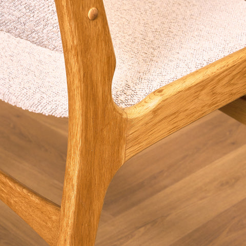 Danish dining chairs in oak by Erik Buch for Anderstrup Møbelfabrik, model 89