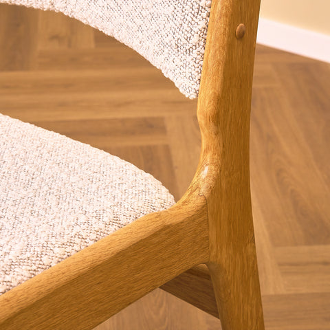 Danish dining chairs in oak by Erik Buch for Anderstrup Møbelfabrik, model 89