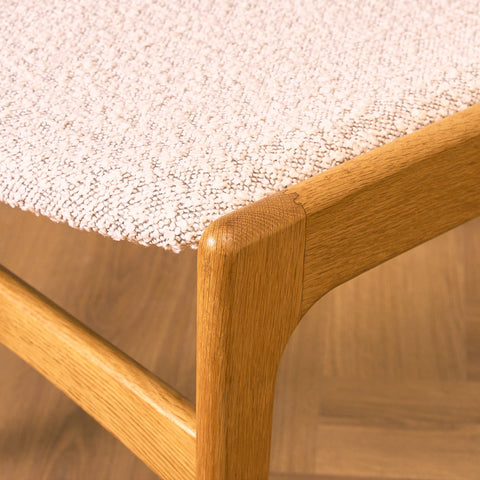 Danish dining chairs in oak by Erik Buch for Anderstrup Møbelfabrik, model 89