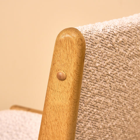 Danish dining chairs in oak by Erik Buch for Anderstrup Møbelfabrik, model 89