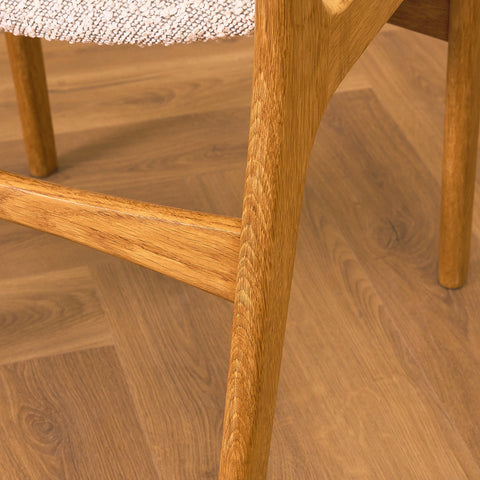 Danish dining chairs in oak by Erik Buch for Anderstrup Møbelfabrik, model 89