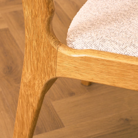 Danish dining chairs in oak by Erik Buch for Anderstrup Møbelfabrik, model 89