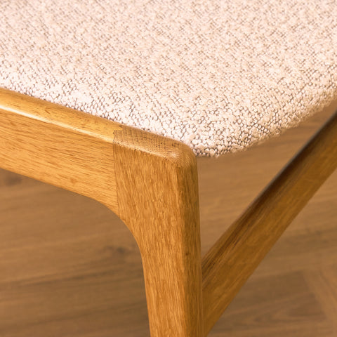 Danish dining chairs in oak by Erik Buch for Anderstrup Møbelfabrik, model 89