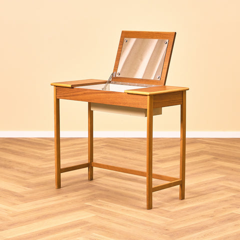 Swedish dressing table / Writing desk in teak