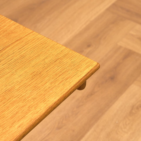Danish set of nest of tables in oak by Vildbjerg Mobelfabrik