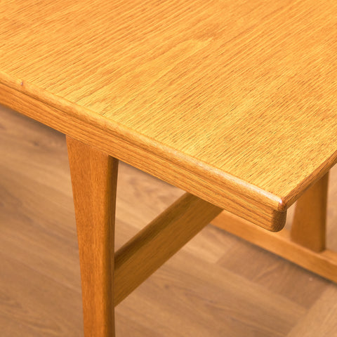 Danish set of nest of tables in oak by Vildbjerg Mobelfabrik