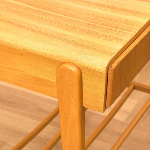 Swedish bedside table in beech