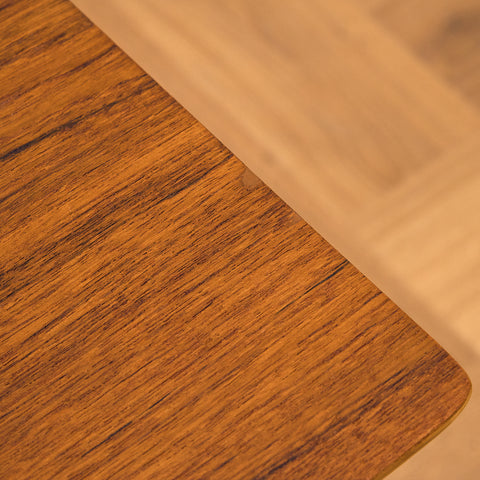 Swedish bedside table in teak
