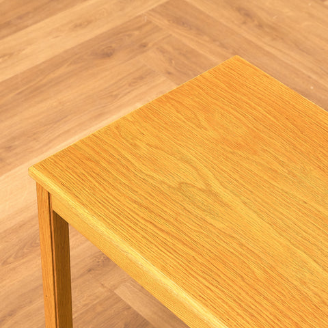 Swedish side table in oak