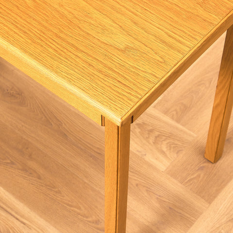 Swedish side table in oak