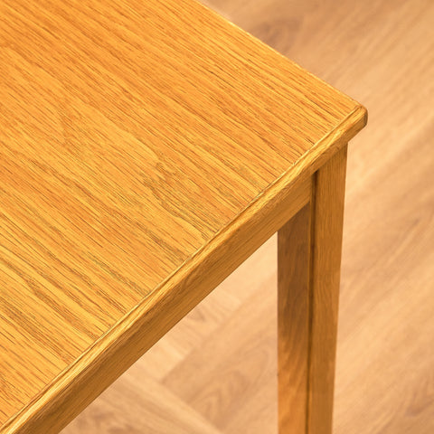 Swedish side table in oak