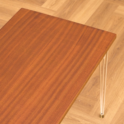 Swedish side table in mahogany by Nisse & Kasja Strinning