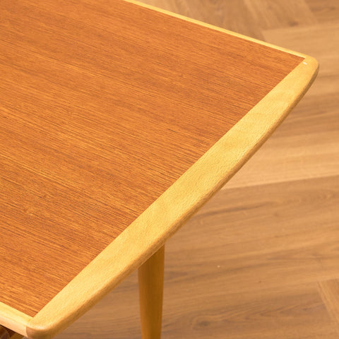 Swedish coffee table in teak & beech