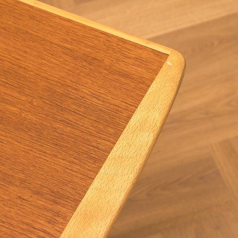Swedish coffee table in teak & beech