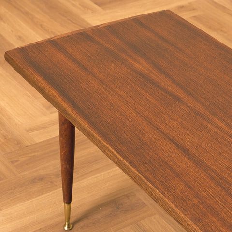 Swedish coffee table in teak by Alberts, Tibro