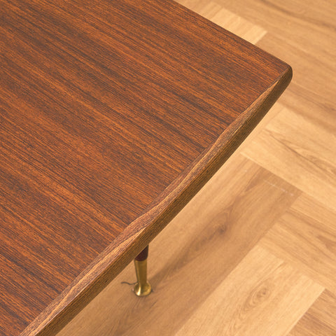 Swedish coffee table in teak by Alberts, Tibro