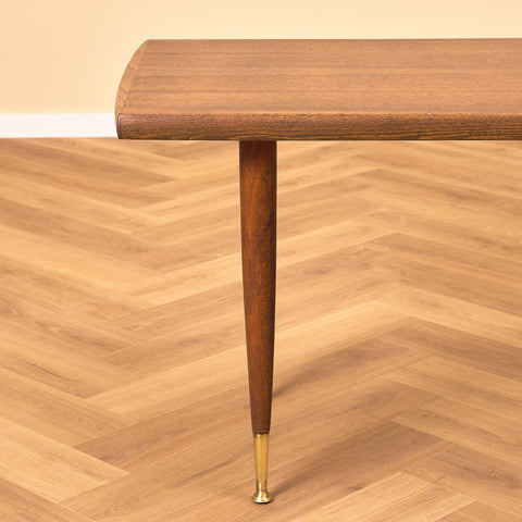 Swedish coffee table in teak by Alberts, Tibro