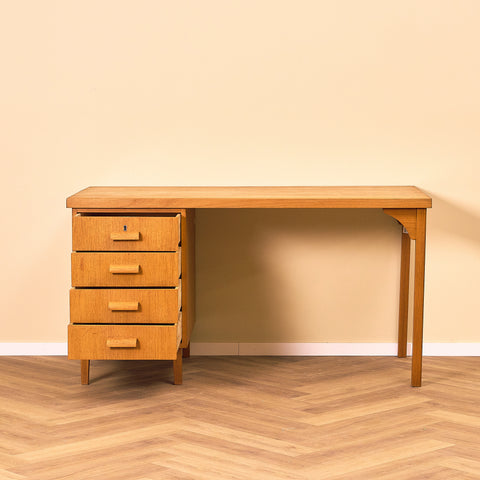 Swedish writing desk in teak