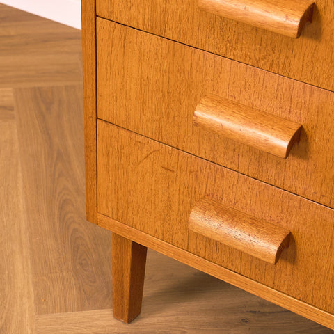 Swedish writing desk in teak