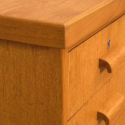 Swedish writing desk in teak