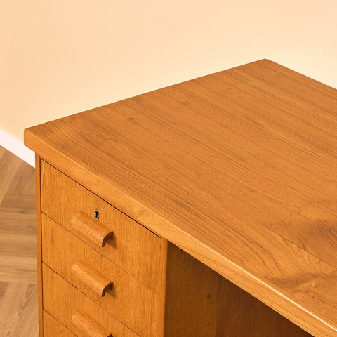 Swedish writing desk in teak