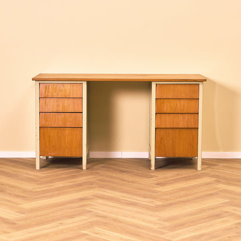 Swedish writing desk in teak