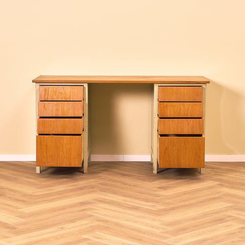 Swedish writing desk in teak