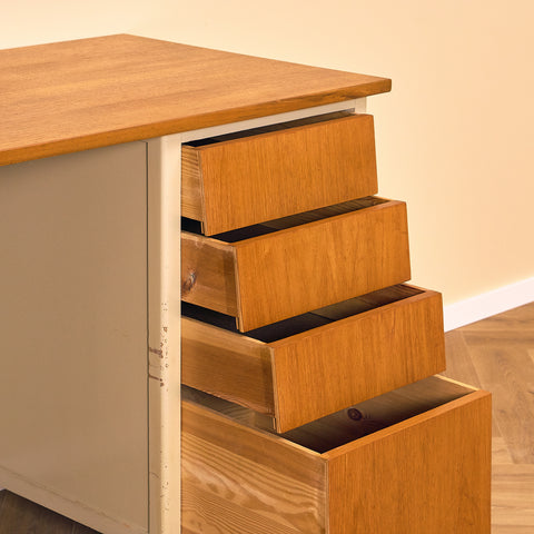 Swedish writing desk in teak
