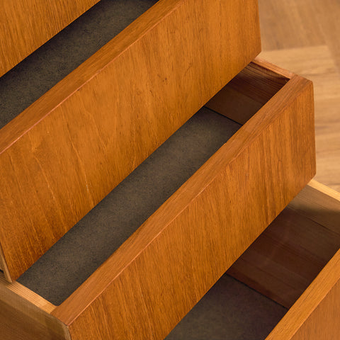 Swedish writing desk in teak