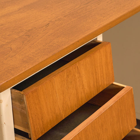 Swedish writing desk in teak