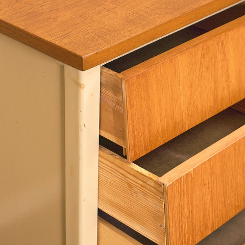 Swedish writing desk in teak