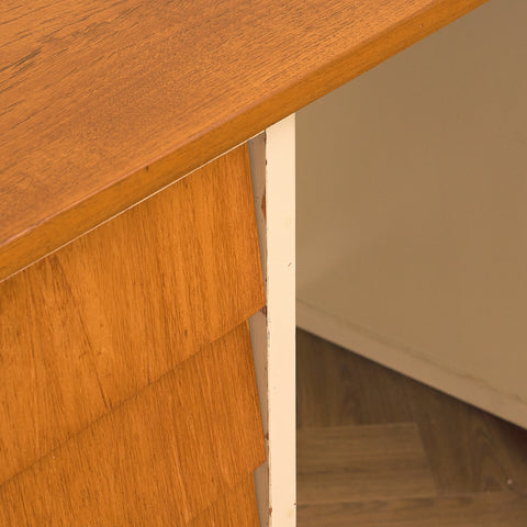 Swedish writing desk in teak