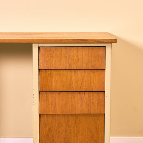 Swedish writing desk in teak