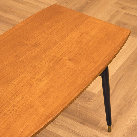 Swedish coffee table in teak