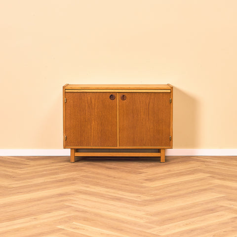 Swedish sideboard in teak and beech