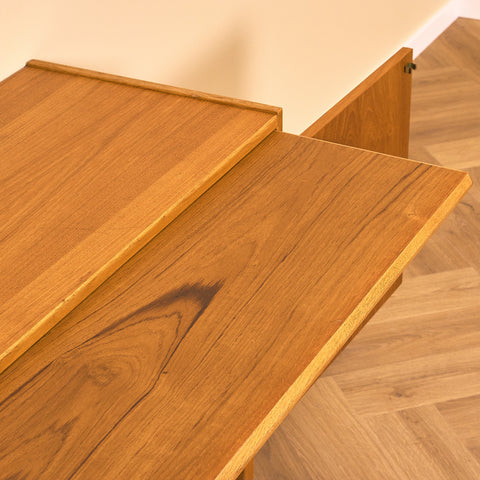 Swedish sideboard in teak and beech