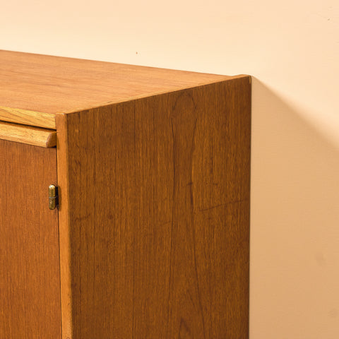 Swedish sideboard in teak and beech