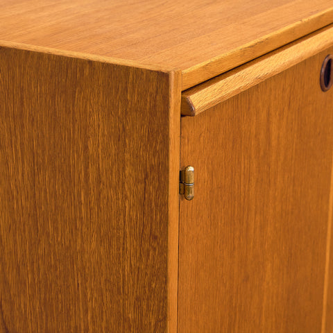Swedish sideboard in teak and beech