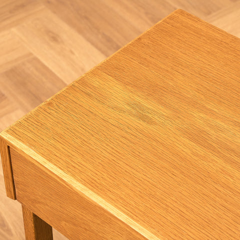 Swedish bedside tables in oak