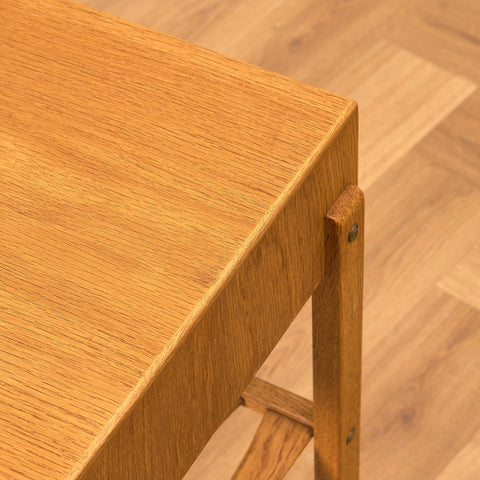 Swedish bedside tables in oak
