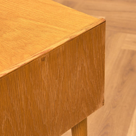 Swedish side table in oak