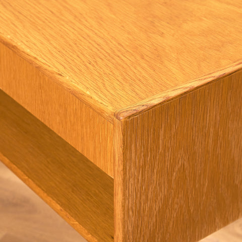 Swedish side table in oak