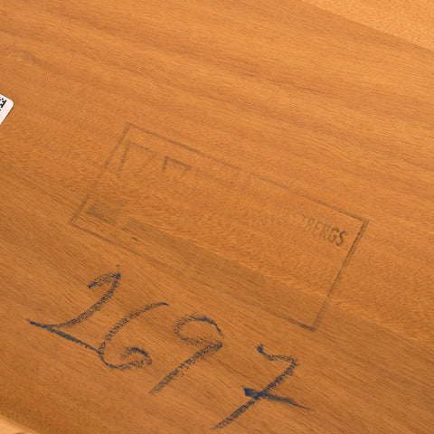 Swedish side table in walnut by AB Westbergs