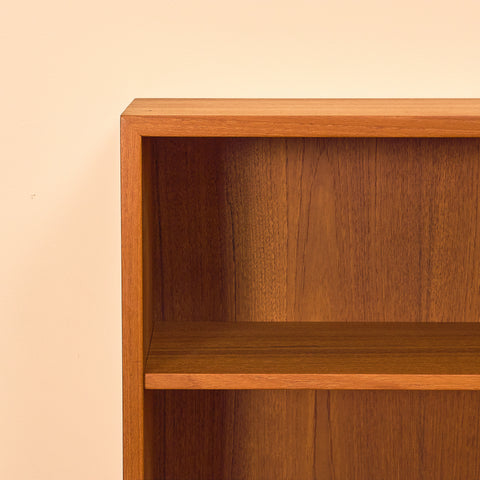 Swedish bookshelf in teak by Wirserums Nya Möbelfabrik