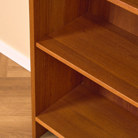 Swedish bookshelf in teak by Wirserums Nya Möbelfabrik